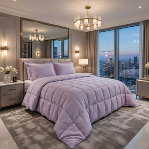 Concierge Collection Down Alternative Blanket Full/Queen Lavender
